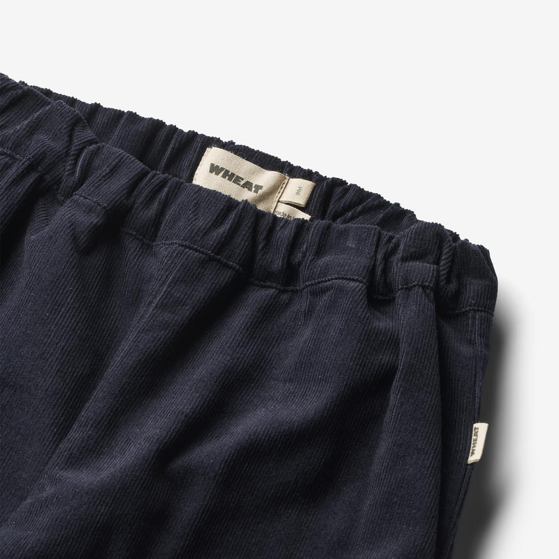 Wheat Main Fløjlsbukser Aiden Trousers 1432 navy