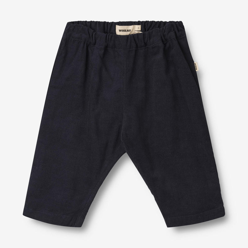 Wheat Main Fløjlsbukser Aiden Trousers 1432 navy