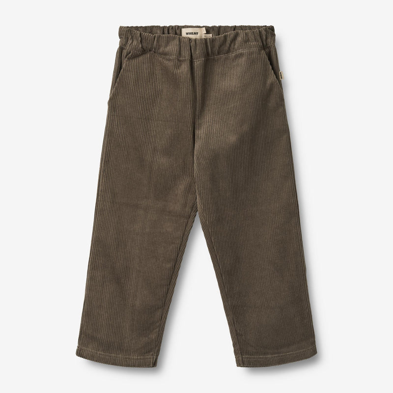 Wheat Main Fløjlsbukser Thinka Trousers 1133 dry leaves