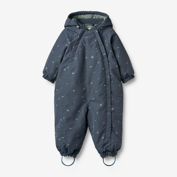 Wheat Outerwear Flyverdragt Adi Outdoor Suit 9534 greyblue letters