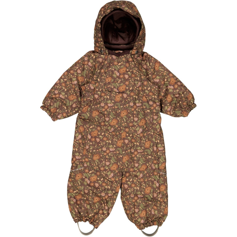 Wheat Outerwear Flyverdragt Adi Snowsuit 2753 maroon flowers