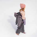 Wheat Outerwear Flyverdragt Kallo Outdoor Suit 9528 black sea open flowers