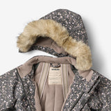 Wheat Outerwear Flyverdragt Moe Outdoor Suit 9528 black sea open flowers