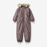 Wheat Outerwear Flyverdragt Moe Outdoor Suit 9675 plum truffle stars