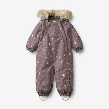 Wheat Outerwear Flyverdragt Nickie Outdoor Suit 9675 plum truffle stars