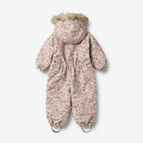 Wheat Outerwear Flyverdragt Nickie Outdoor Suit 9680 grey moon flowers