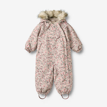 Wheat Outerwear Flyverdragt Nickie Outdoor Suit 9680 grey moon flowers