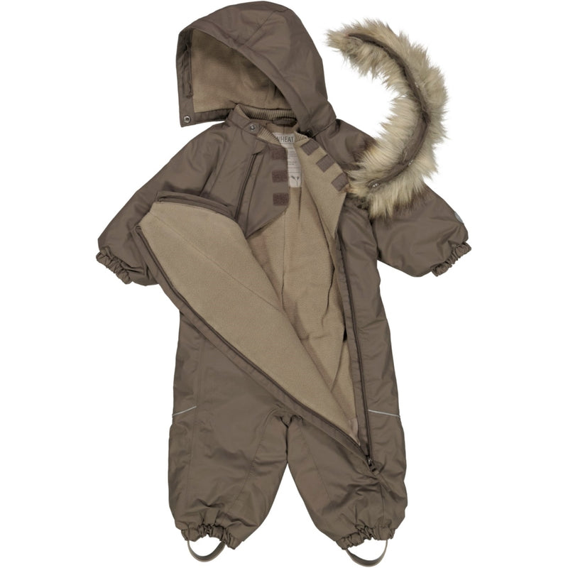 Wheat Outerwear Flyverdragt Nickie Snowsuit 3086 dark rock