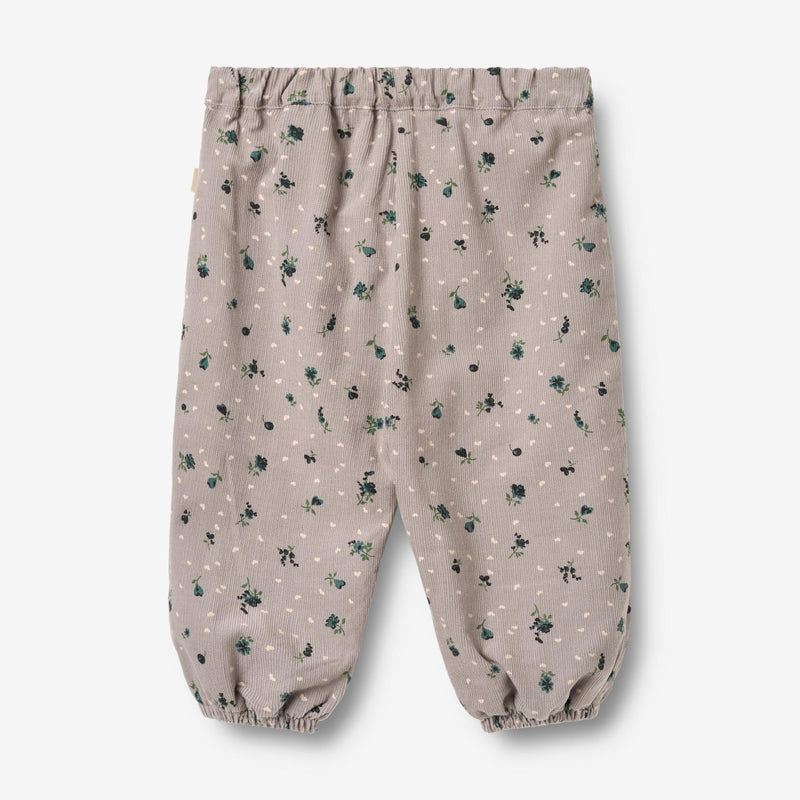 Wheat Main Foret Bukser Malou Trousers 9553 dusty purple flower hearts