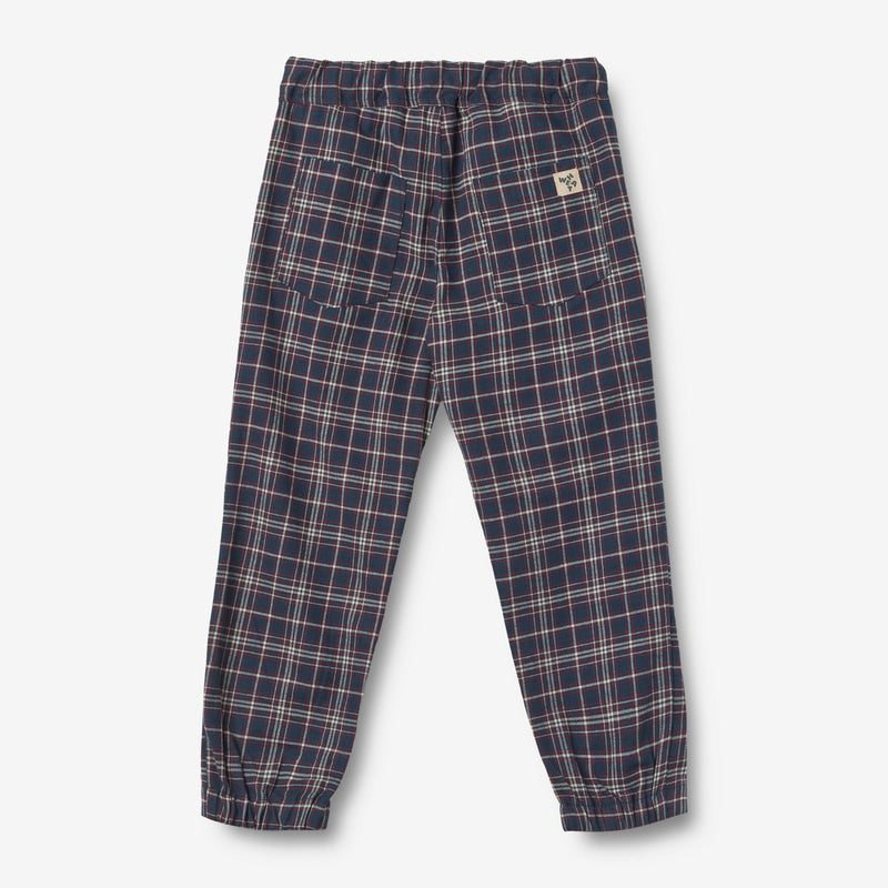 Wheat Main Foret Bukser Rufus Trousers 1437 navy check