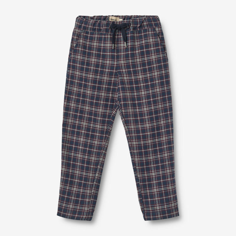 Wheat Main Foret Bukser Rufus Trousers 1437 navy check