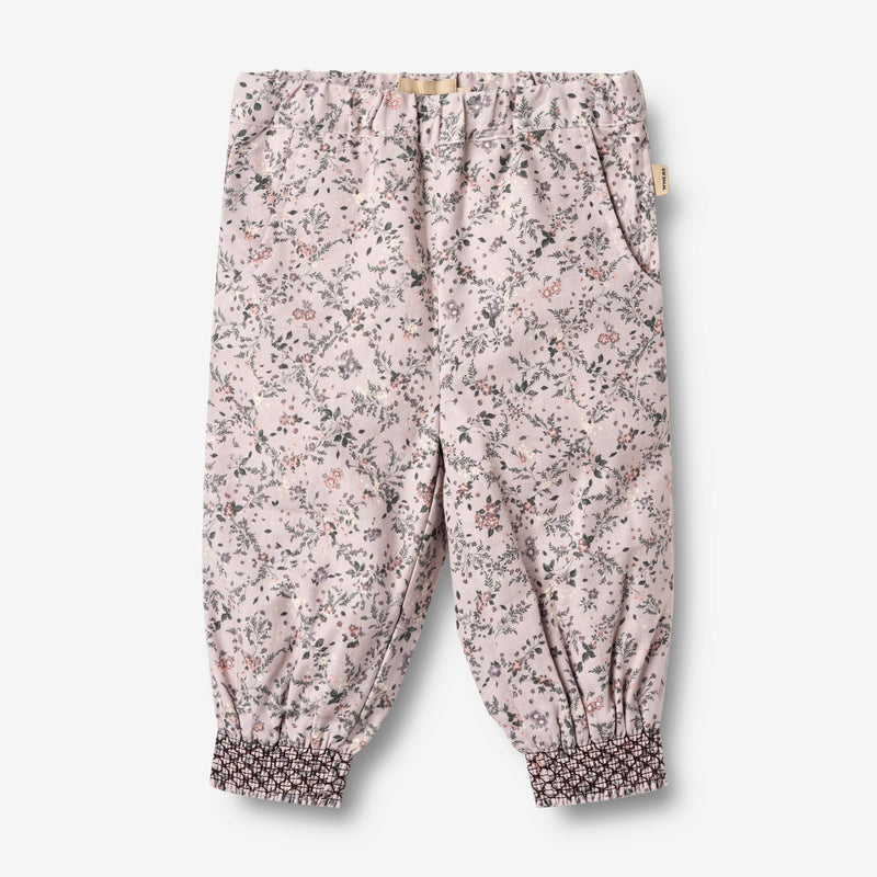 Wheat Main Foret Bukser Sara Trousers 9559 lilac checked flowers
