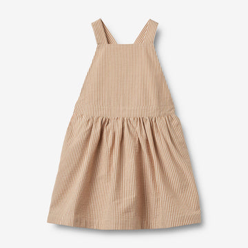 Wheat Main Forklædekjole Agnes Dress 5078 caramel stripe