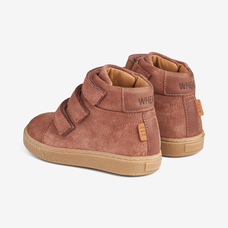 Wheat Footwear Gerd Velcro Støvle Sneakers 2163 dusty rouge 