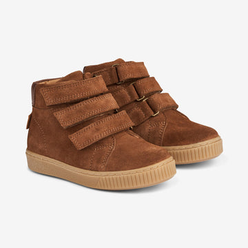 Wheat Footwear Gerd Velcro Støvle Sneakers 9002 cognac