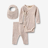 Wheat Main Giftbox Flore Baby Set Set 9806 almond flower meadow