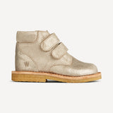 Wheat Footwear Glimmer Raden Velcro | Baby Prewalkers 0171 grey