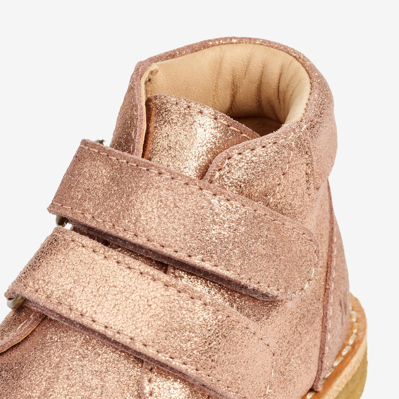 Wheat Footwear Glimmer Raden Velcro | Baby Prewalkers 2026 rose