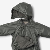 Wheat Outerwear Gummi Flyverdragt Evig Outdoor Suit 0419 dark shadow