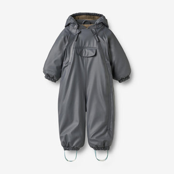 Wheat Outerwear Gummi Flyverdragt Evig Outdoor Suit 1292 greyblue