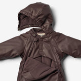 Wheat Outerwear Gummi Flyverdragt Evig Outdoor Suit 9620 chocolate plum
