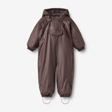 Wheat Outerwear Gummi Flyverdragt Evig Outdoor Suit 9620 chocolate plum