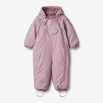 Wheat Outerwear Gummi Flyverdragt Evig | Baby Snowsuit 1353 soft lilac flowers