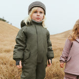 Wheat Outerwear Gummi Flyverdragt Ludo Outdoor Suit 9545 winter forrest