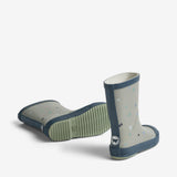 Wheat Footwear Gummistøvle Muddy Rubber Boot 9602 light flint letters