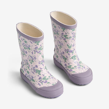 Wheat Footwear Gummistøvle Muddy Rubber Boot 9604 lilac petunias