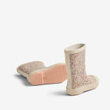 Wheat Footwear Gummistøvle Muddy Rubber Boot 9409 lilac flower meadow