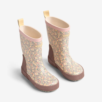 Wheat Footwear Gummistøvle Welly Rubber Boot 1191 rose shadow flowers