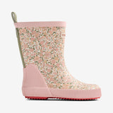 Wheat Footwear Gummistøvle Welly Rubber Boot 9427 ivory flower meadow