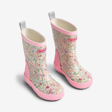 Wheat Footwear Gummistøvle Welly Rubber Boot 9594 cool sky flowers
