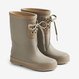 Wheat Footwear   Gummistøvle m. Snøre Rubber Boots 1096 warm stone