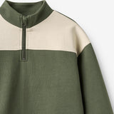 Wheat Main Half Zip Sweatshirt Matteo Sweatshirt 9690 thyme
