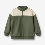 Wheat Main Half Zip Sweatshirt Matteo Sweatshirt 9690 thyme