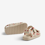 Wheat Footwear   Healy Printet Åben Sandal  Sandals 2283 rose strawberries