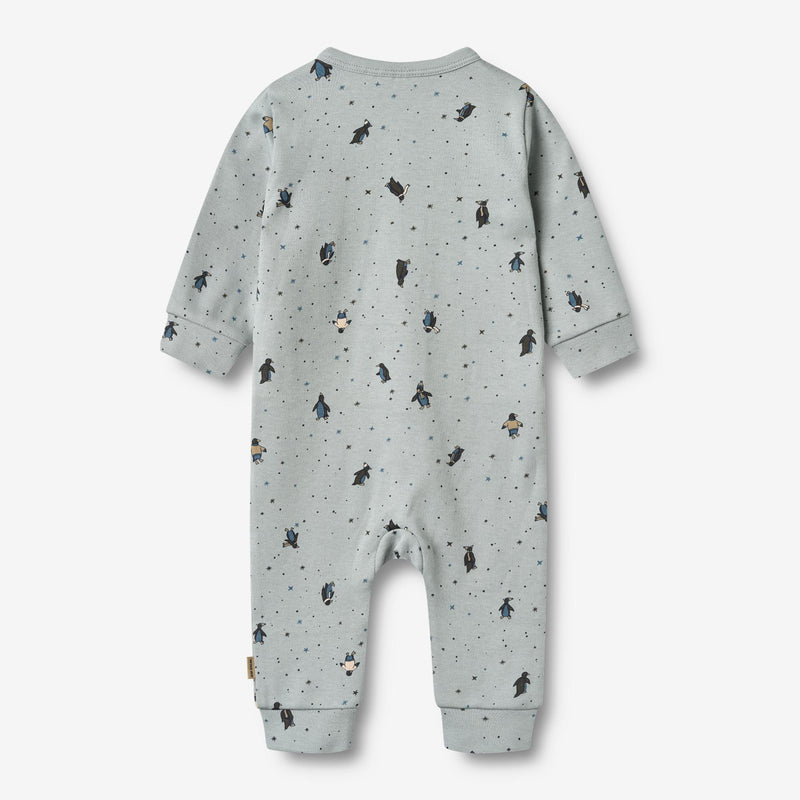 Wheat Main Heldragt Bendji Jumpsuit 9569 soft rain penguins