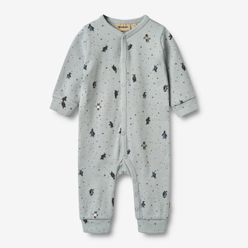 Wheat Main Heldragt Bendji Jumpsuit 9569 soft rain penguins