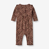 Wheat Main  Heldragt Kira | Baby Jumpsuits 2117 aubergine berries