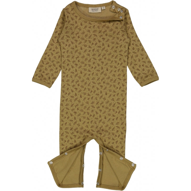 Wheat Main Heldragt Theis Jumpsuits 3205 khaki leaves