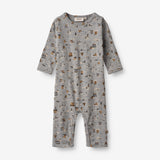 Wheat Main  Heldragt Theis | Baby Jumpsuits 1521 winter sky fishing