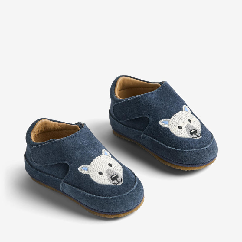 Wheat Footwear Indendørssko Pixi Indoor Shoes 1108 dark blue