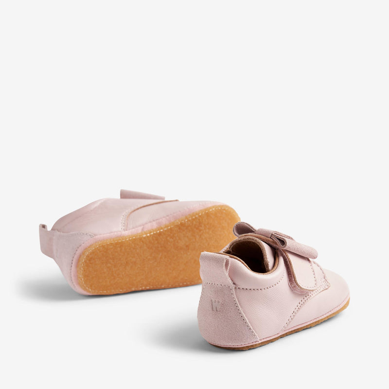 Wheat Footwear   Indendørssko med Sløjfe Indoor Shoes 2281 rose ballet