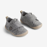 Wheat Footwear FILT HJEMMESKO Fleecy Indoor Shoes 0171 grey