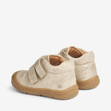 Wheat Footwear Glimmer Ivalo Dobbelt Velcro | Baby Prewalkers 0171 grey
