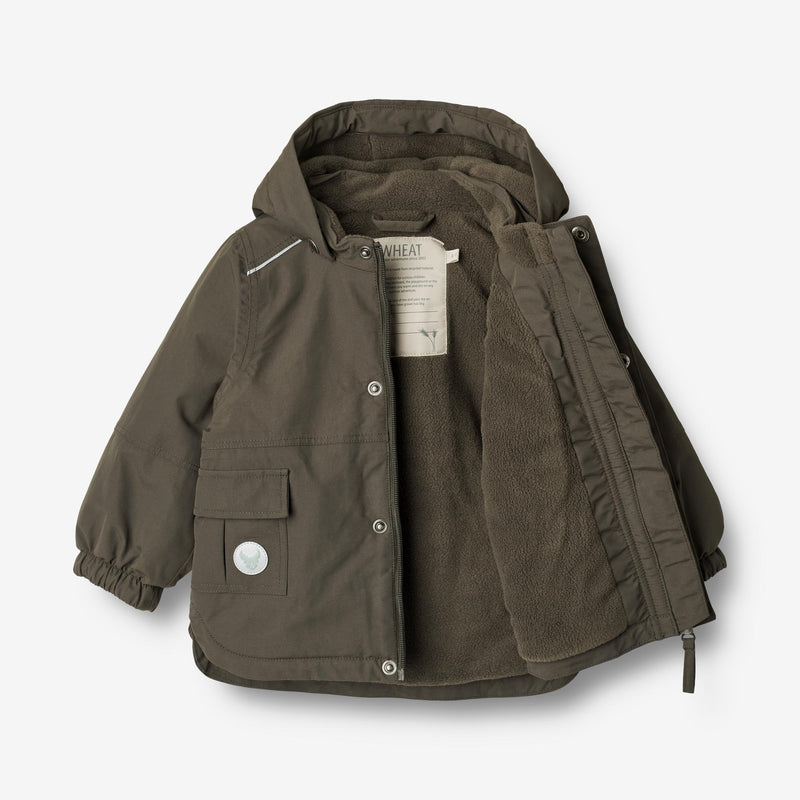 Wheat Outerwear Jakke Johan | Baby Jackets 0024 dry black