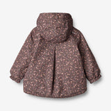 Wheat Outerwear Jakke Mimmi Tech | Baby Jackets 3121 eggplant buttercups