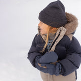 Wheat Outerwear Jacquard Halsedisse Stoffe Accessories 0105 grey melange